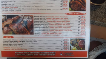 Churrascaria Diplomata menu