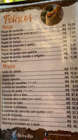 Beira Rio menu