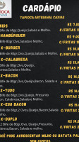 Tapioca Artesanal Caxias menu