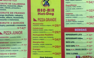Lanchonete Mec Mir menu