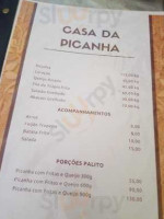 Casa Da Picanha menu