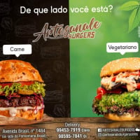Artesanale Burgers food