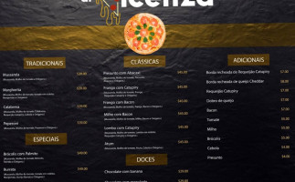 Di Vicenza Pizzaria menu