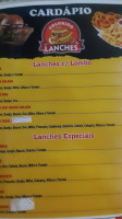 Dercilia Lanches menu