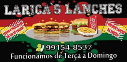 Larica's Lanches food