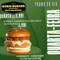 Boris Burger Na Brasa food