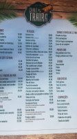 Chalé Da Traíra menu