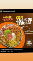 Casa Das Porções menu