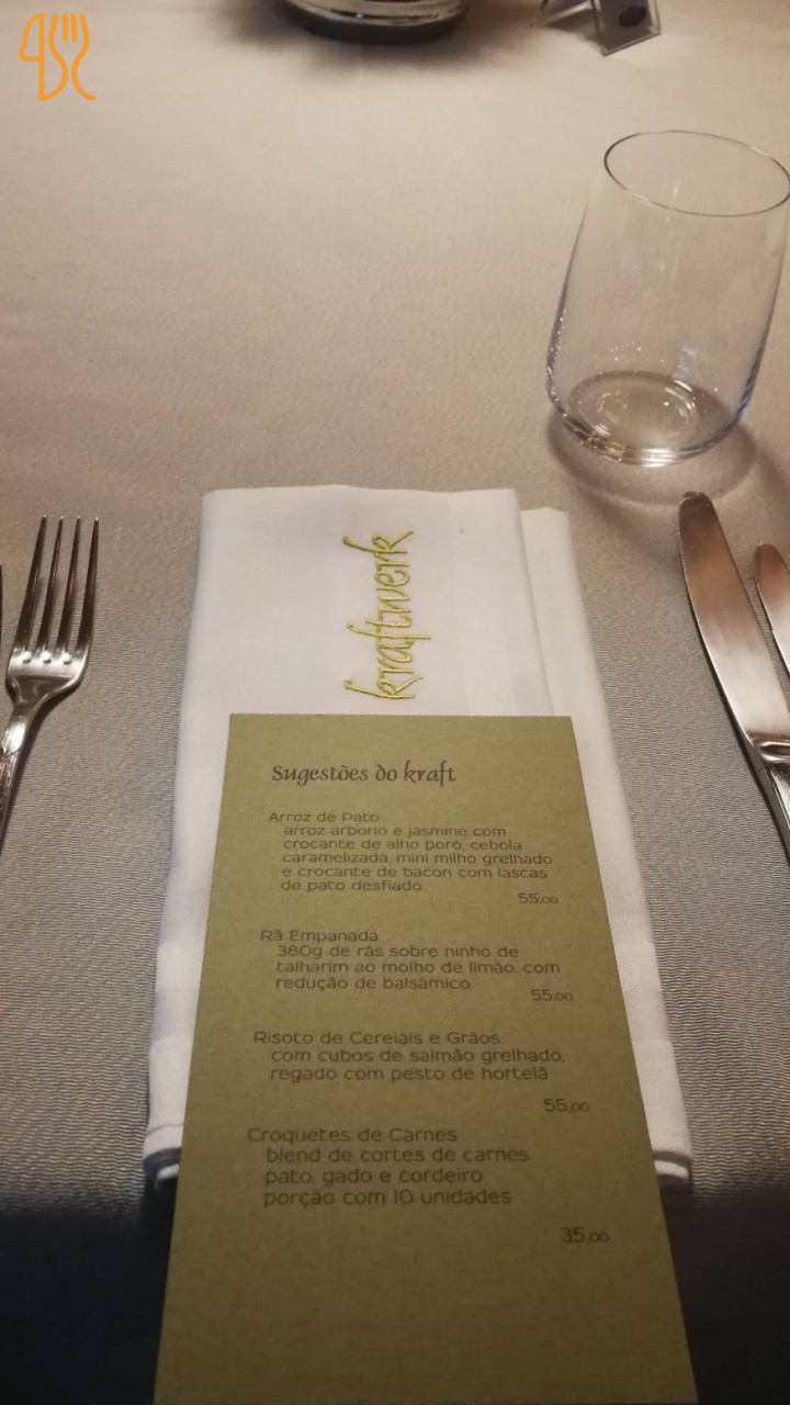 Kraft Wine Carta