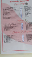 Abençoado/comida Regional E Churrascaria menu