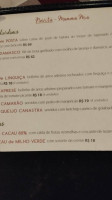 Mamma Mia menu