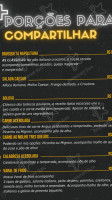 Lion Bar E Restaurante Em Socorro menu