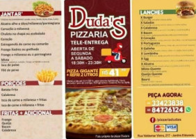 Duda's Pizzaria inside