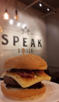 Speak Burger food