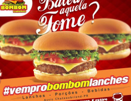 Bombom Lanches food