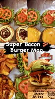 Burger Moo. food