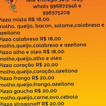 Steven Pizzas Comida