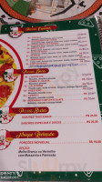 Central Pizzaria menu