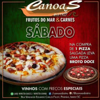 Canoas Bistrô food