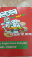 Pizzaria Mamamia menu