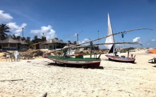 Caravelas Beach. Praia Morro Branco food