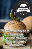 California Burger Mt food