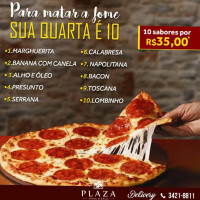 Pizzaria Plaza Pizza E Grill food