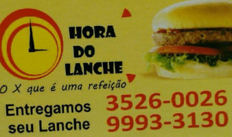 Hora Do Lanche food