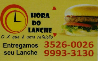 Hora Do Lanche food