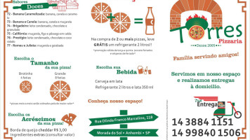 Pizzaria E Lanchonete Jn menu