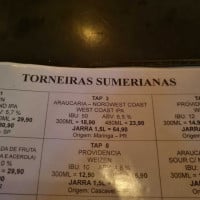 Sumerio Cervejas Especiais food