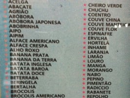 Grão Integral menu