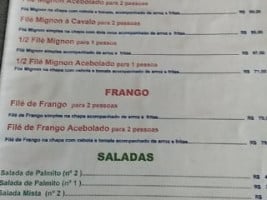 Rincao Dos Pampas Churrascaria menu