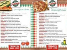 Madonna Pizzaria menu