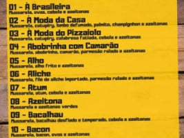 Disk Pizza Do Carmello menu