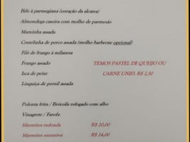 Favoretto menu