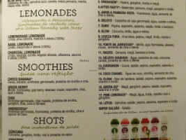 Urban Remedy menu