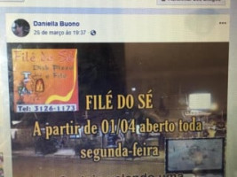 Filé Do Sé menu