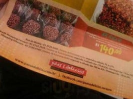 Pães Delícias menu