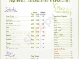 Nobrevitta menu