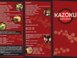 Kazoku Sushi House menu