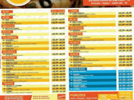 Unitá Pizzaria menu