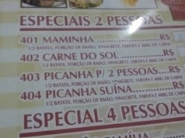 Rafa's Grill menu