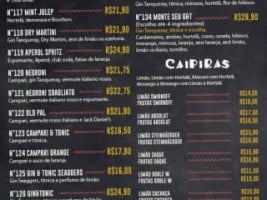 Arriba Gastronomia menu