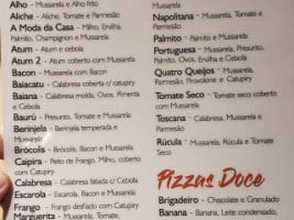 Montini E Pizzaria menu