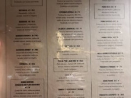 Mamma Jamma Shopping Barra menu