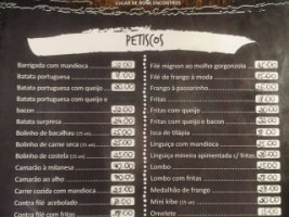 Neide Bar, Restaurante E Congelados menu