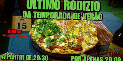 Quintal E Pizzaria food