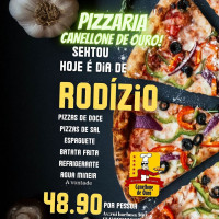 Canellone De Ouro food