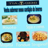 E Pizzaria Tia Geni food